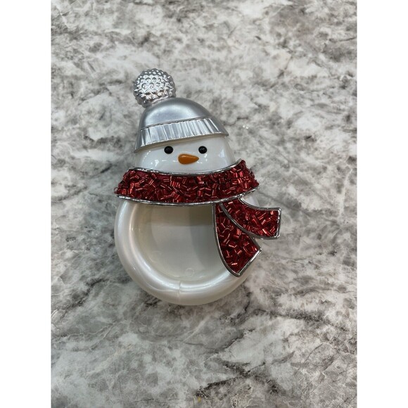 Bath And Body Works Snowman SCENTPORTABLE Holder Visor Clip Air Freshener - Picture 1 of 3